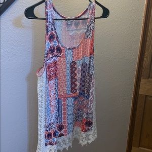 Multicolored tank top
